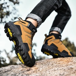 Men's Breathable Comfortable Waterproof Hiking Shoes 312001