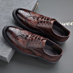 high-quality new style hot selling Genuine Leather Men Dress Shoes for Business & Wedding Party 0890LAN010